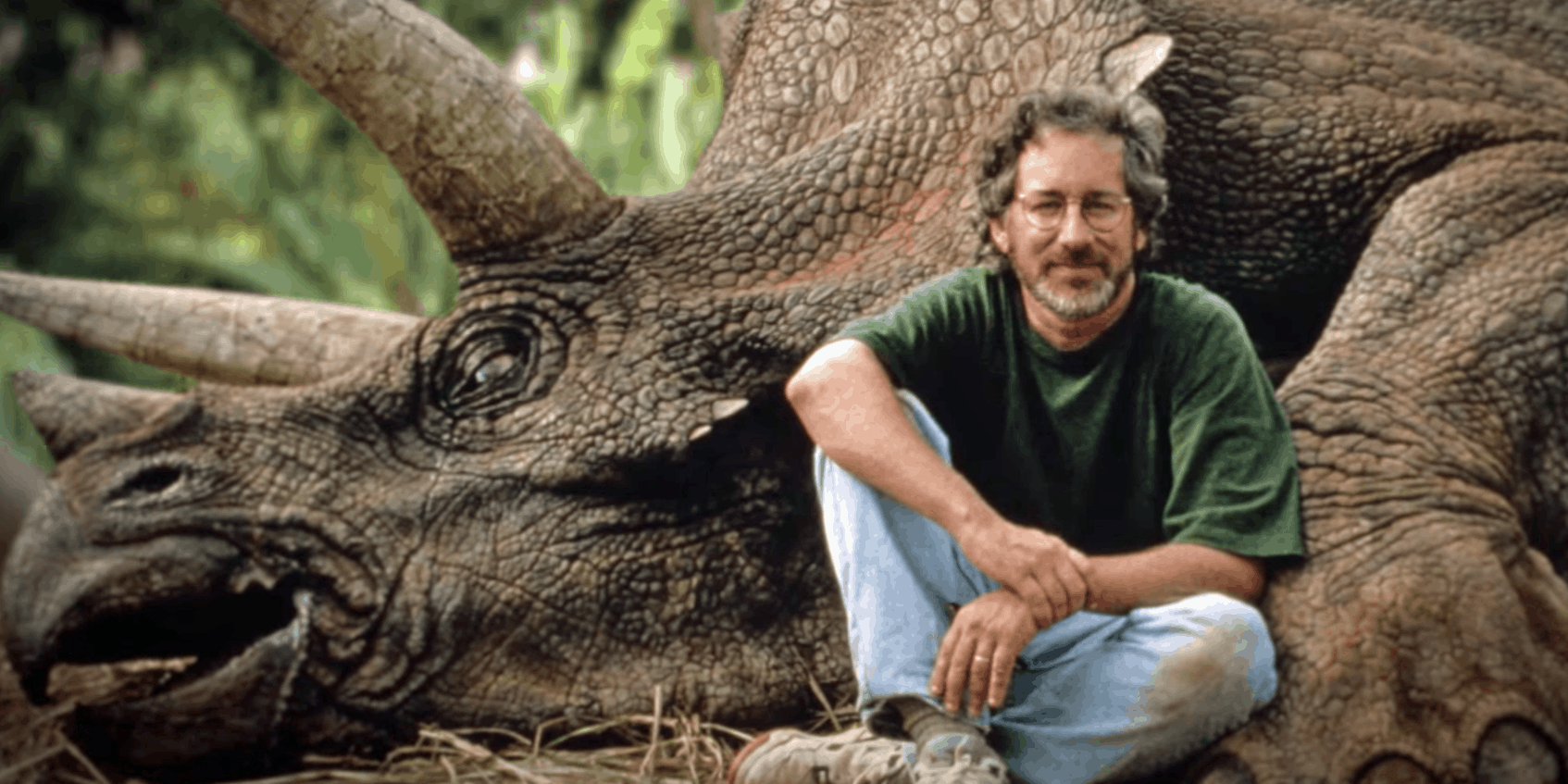 Steven Spielberg y Jurassic park