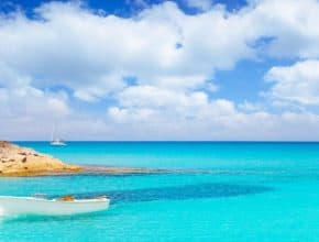 Vista de la playa de La Barrosa, una de las mejores playas de España