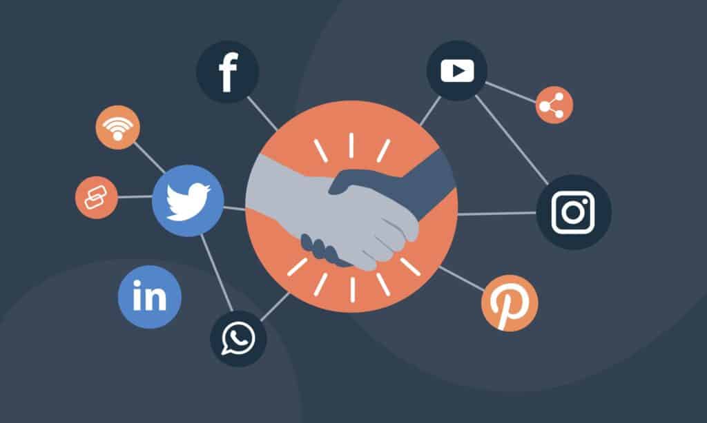 redes sociales para negocios