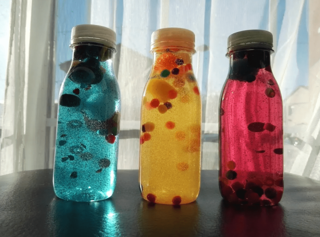 Como hacer botellas de la calma