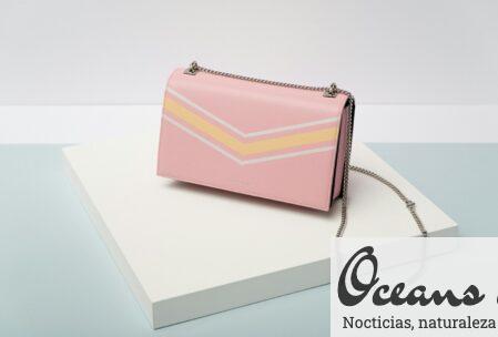 pink leather crossbody bag