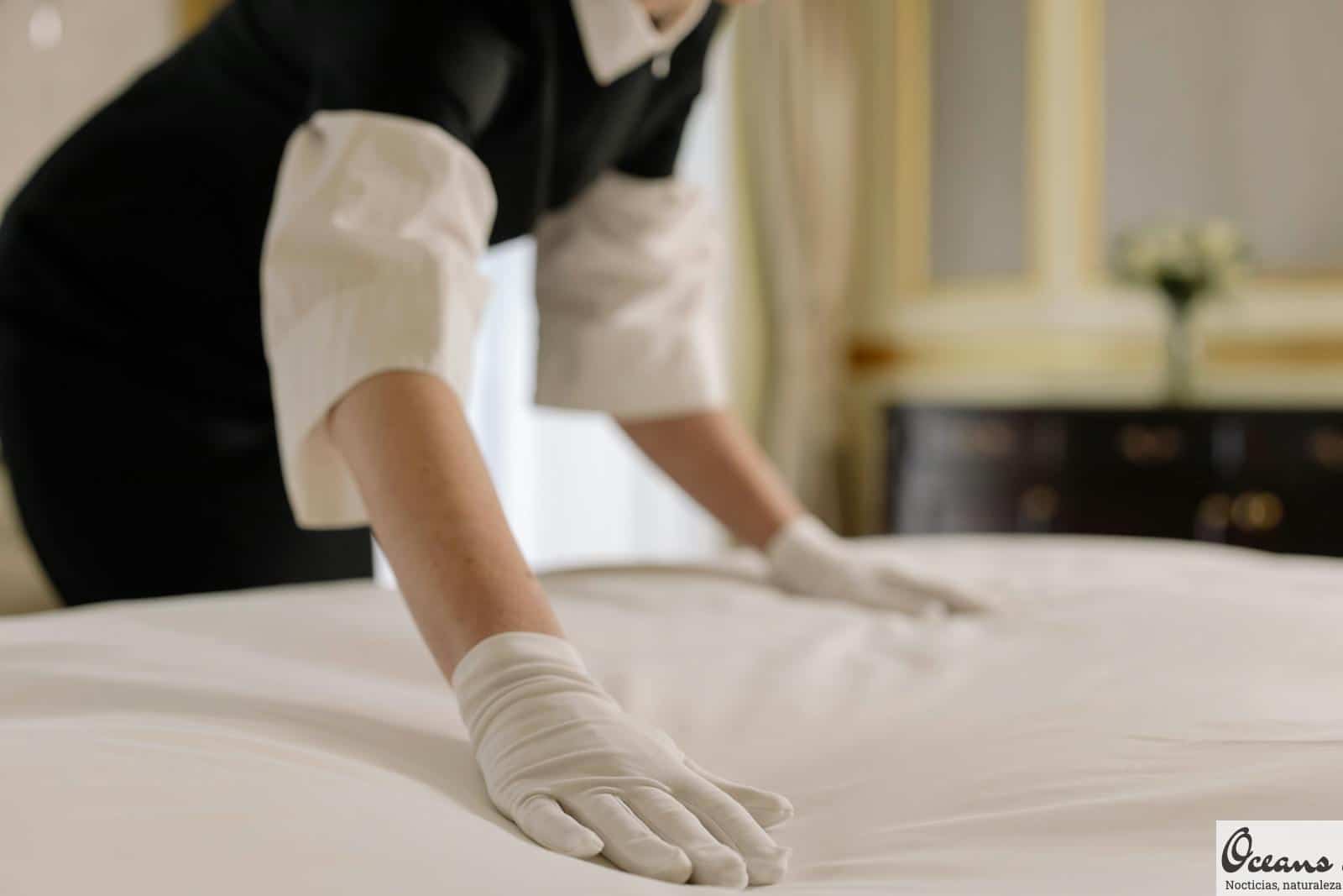 hotel cleaning