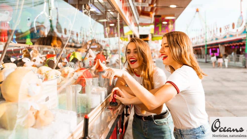 chicas en feria