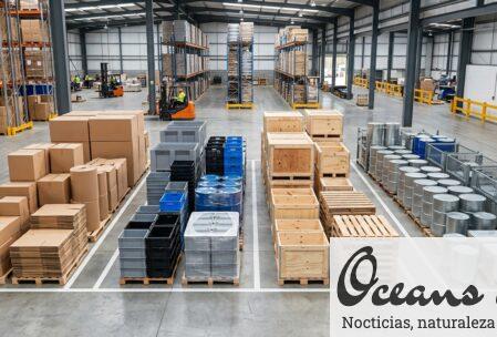 Envases comerciales e industriales clasificados por materiales